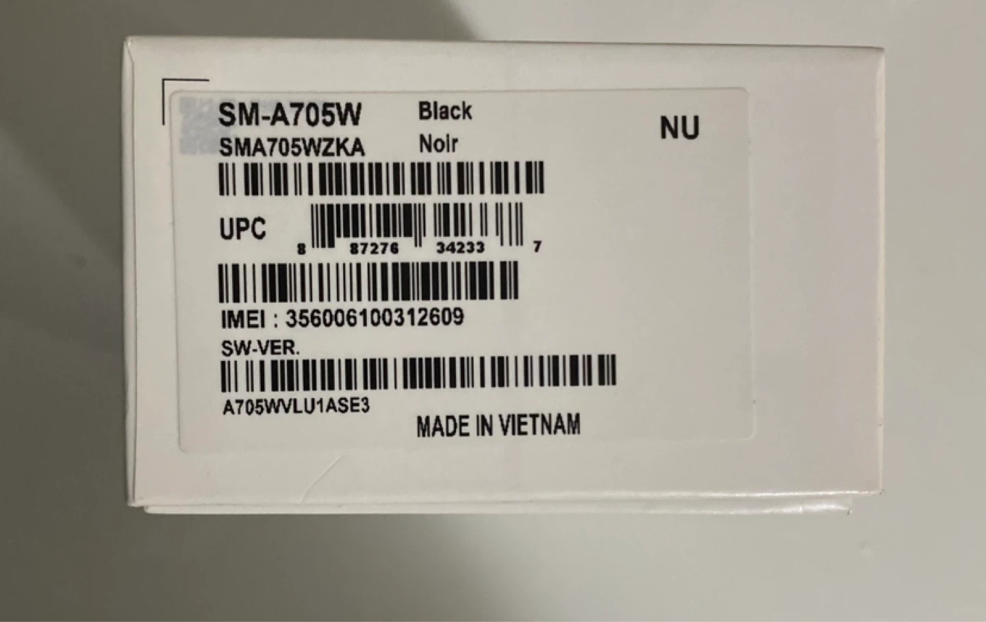 Samsung Galaxy A70 Box - photo 4