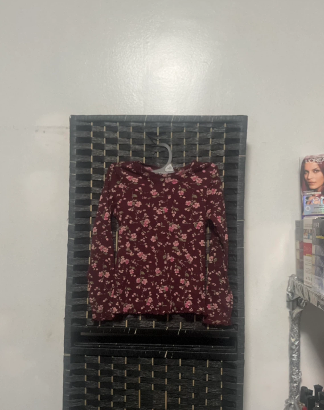 Girls Long Sleeve Floral Top size 6 kids  GAP - photo 2