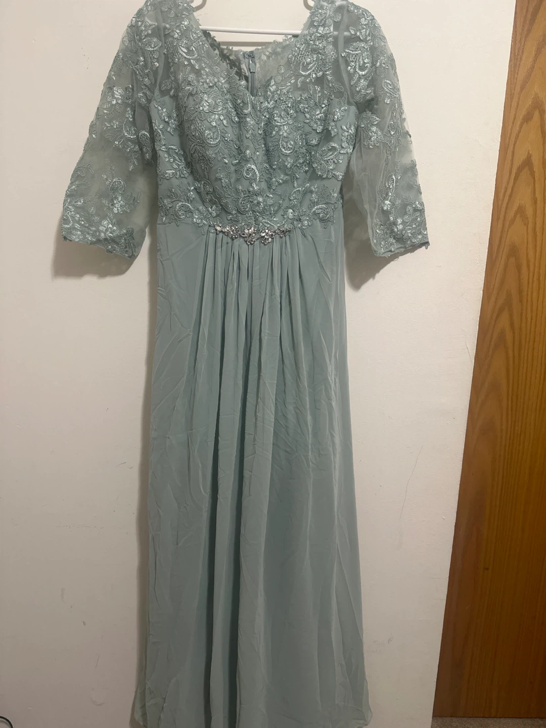 Formal Lace Sleeve Dress - photo 3