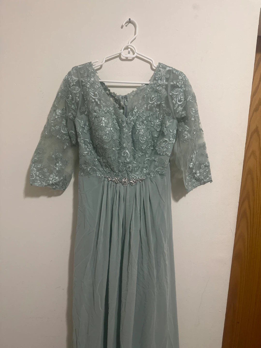 Formal Lace Sleeve Dress - photo 2