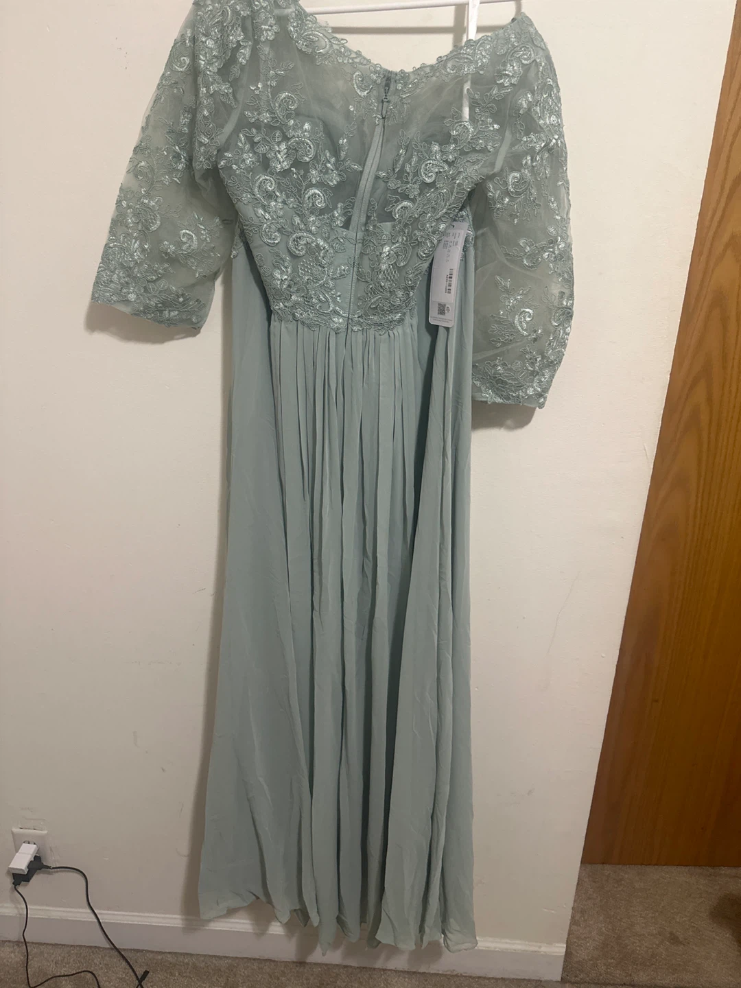 Formal Lace Sleeve Dress - photo 4