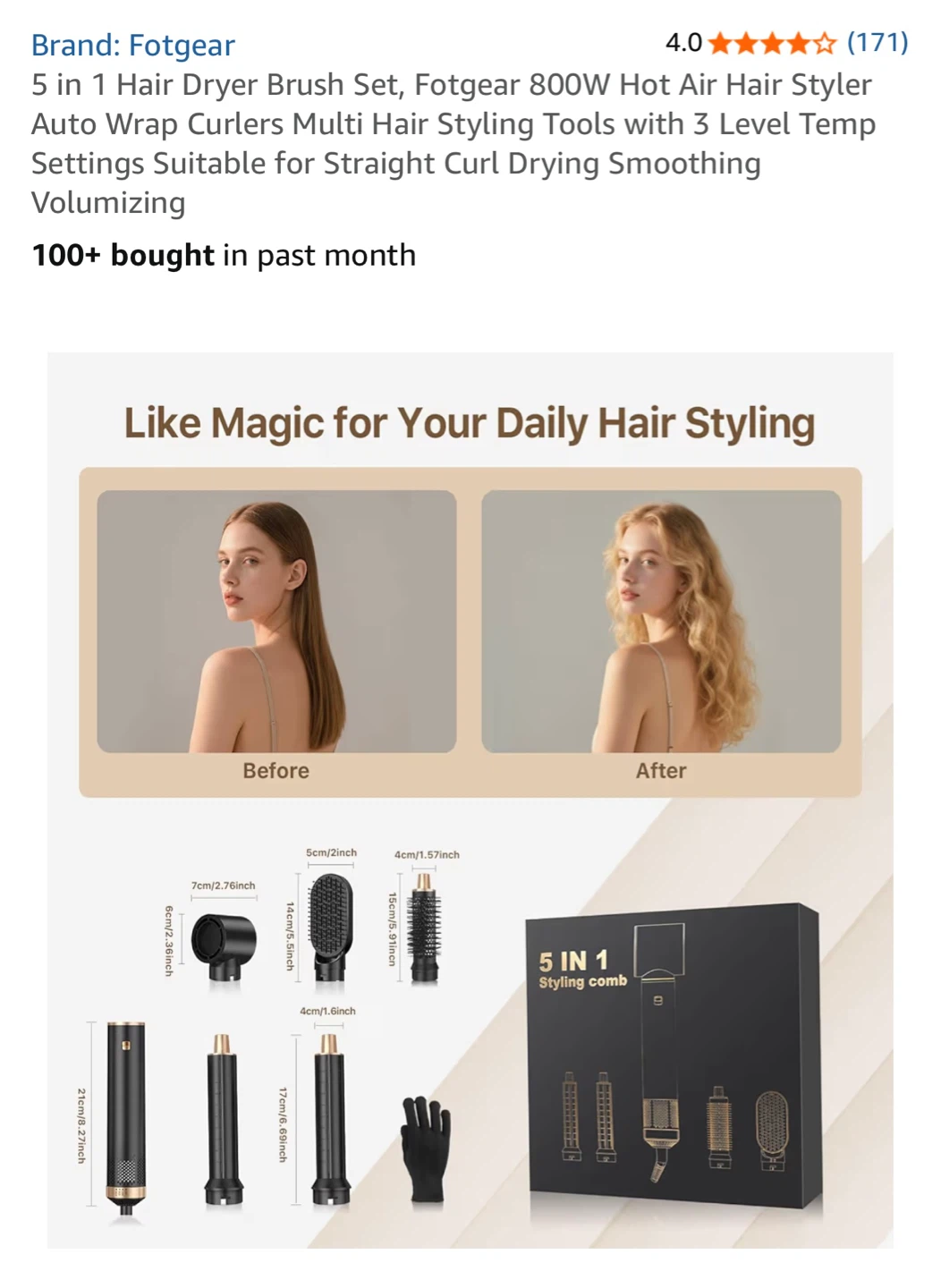 5-in-1 Hot Air Styler - photo 2