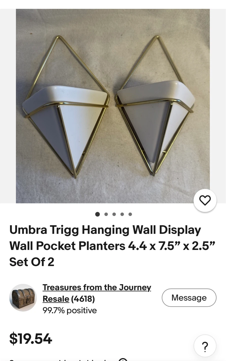 Umbra Trigg Wall Display Set of 3 - photo 2