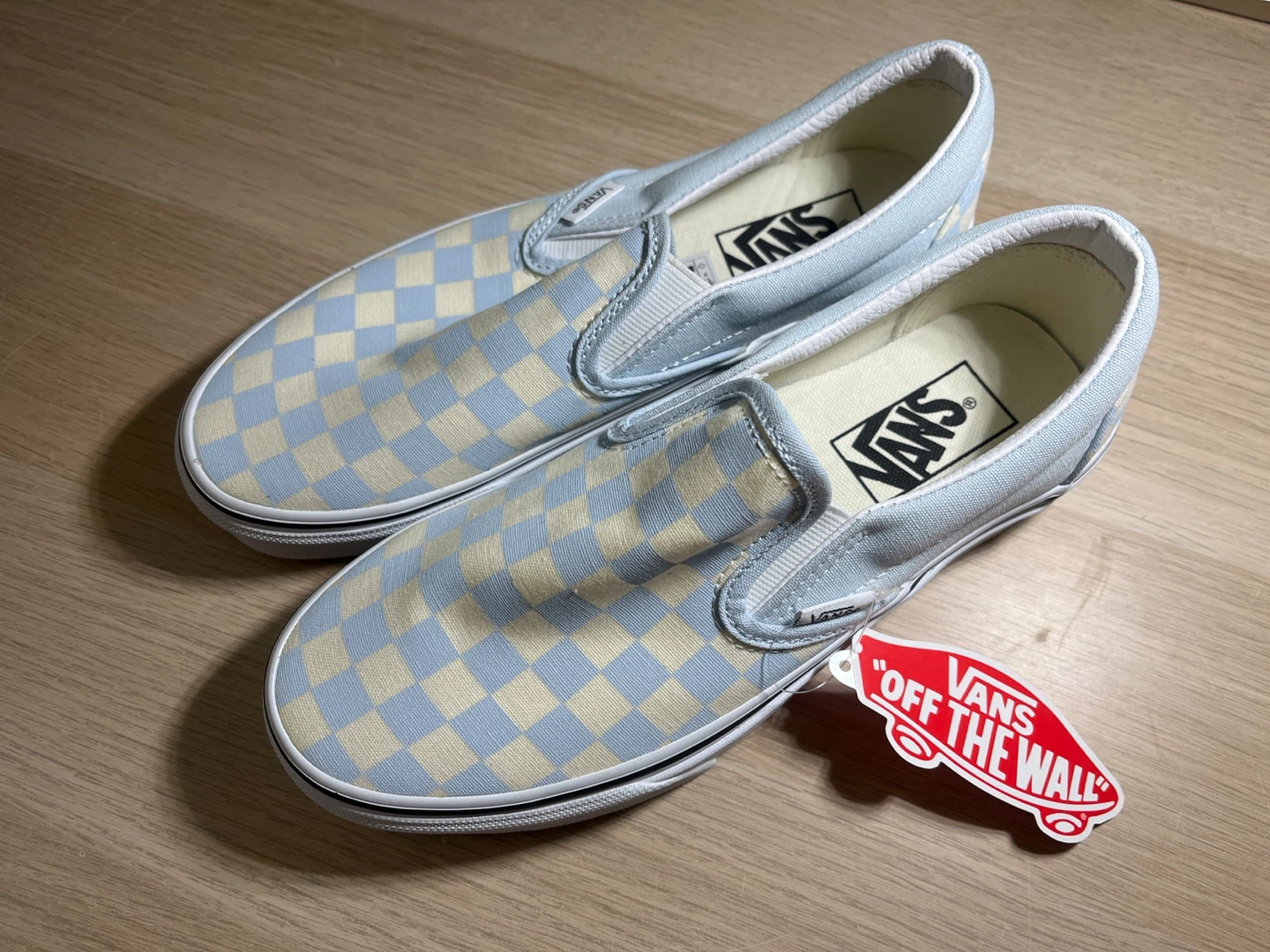 Vans Checkerboard Slip-On Shoes