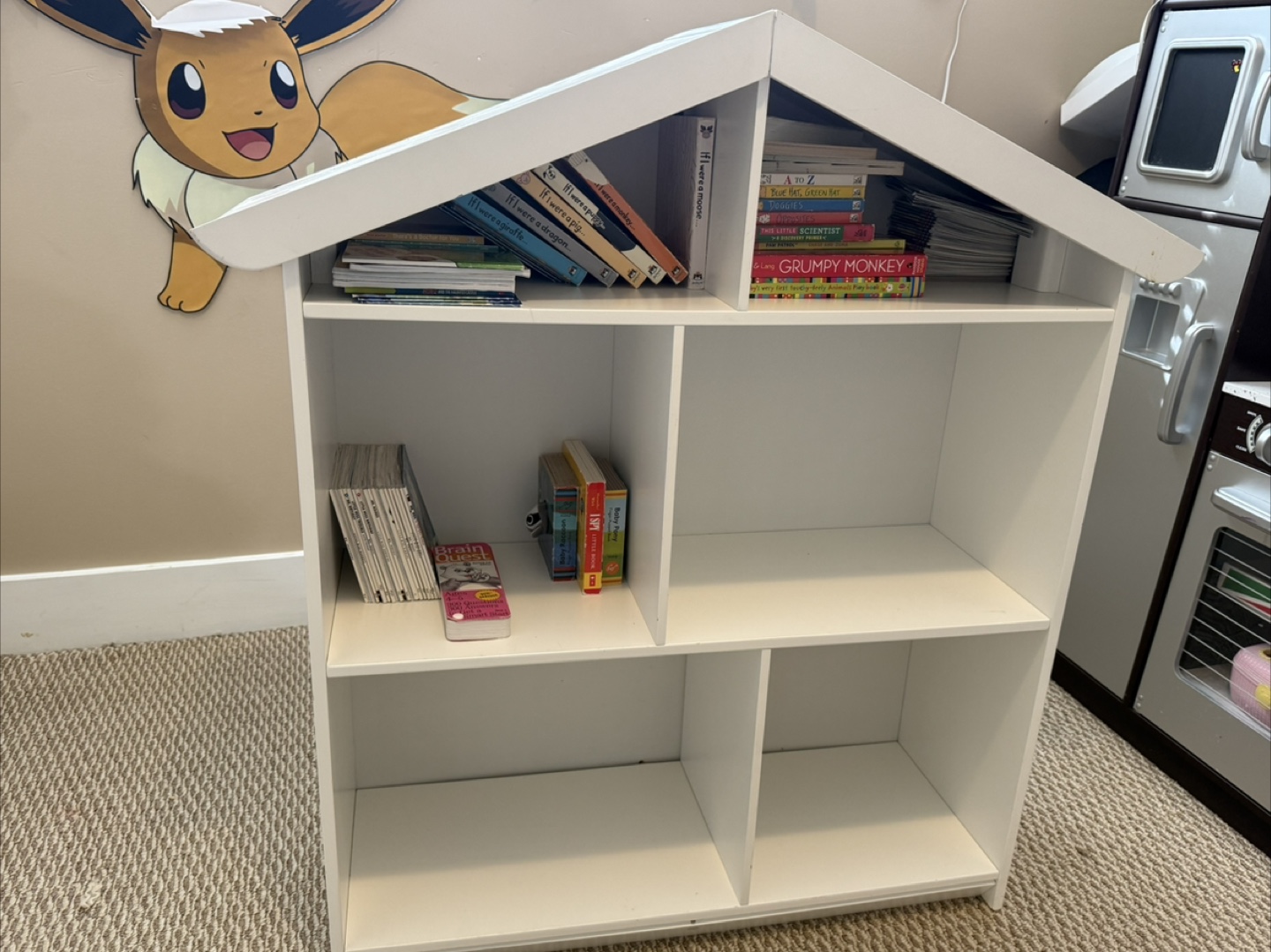White House-Shaped Bookshelf for Kids - photo 4