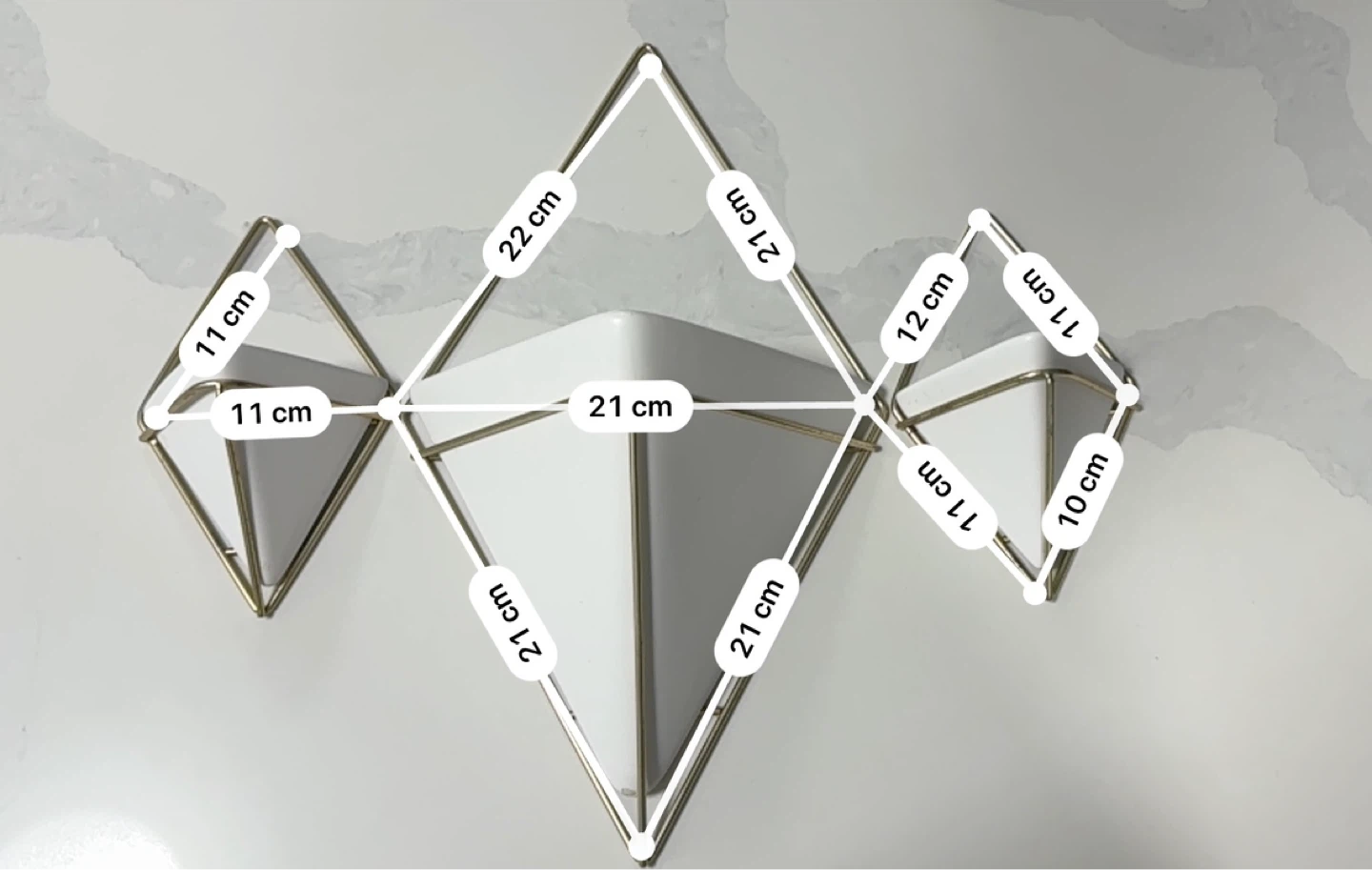 Umbra Trigg Wall Display Set of 3 - photo 3