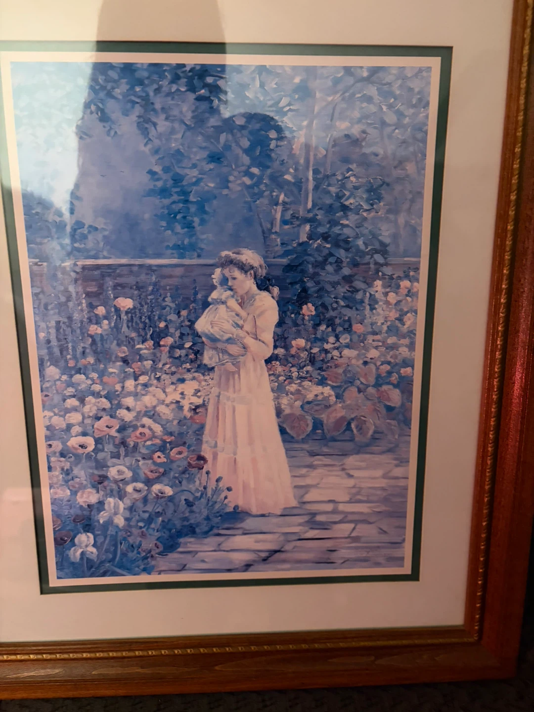 Betzie Welder "Floral Gods Grace" Framed Art Print