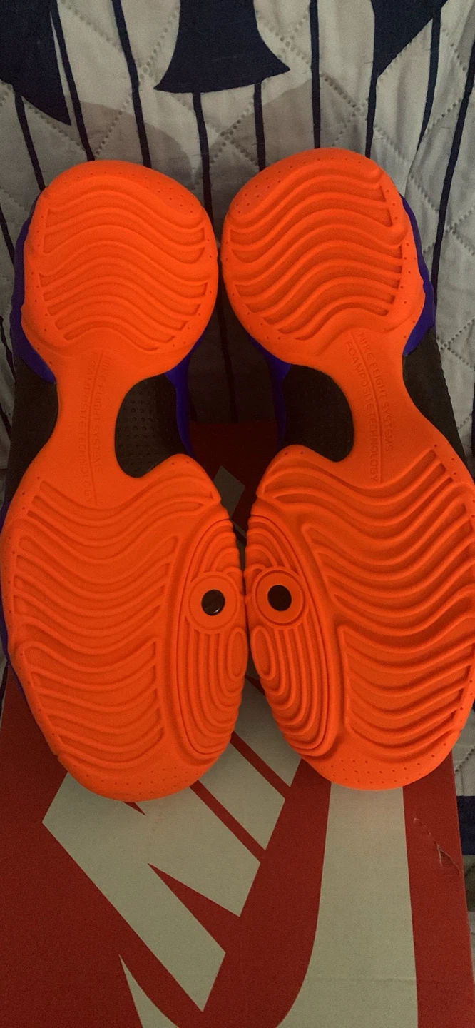 Nike Air Flightposite "Grape" Basketball Shoes - photo 2