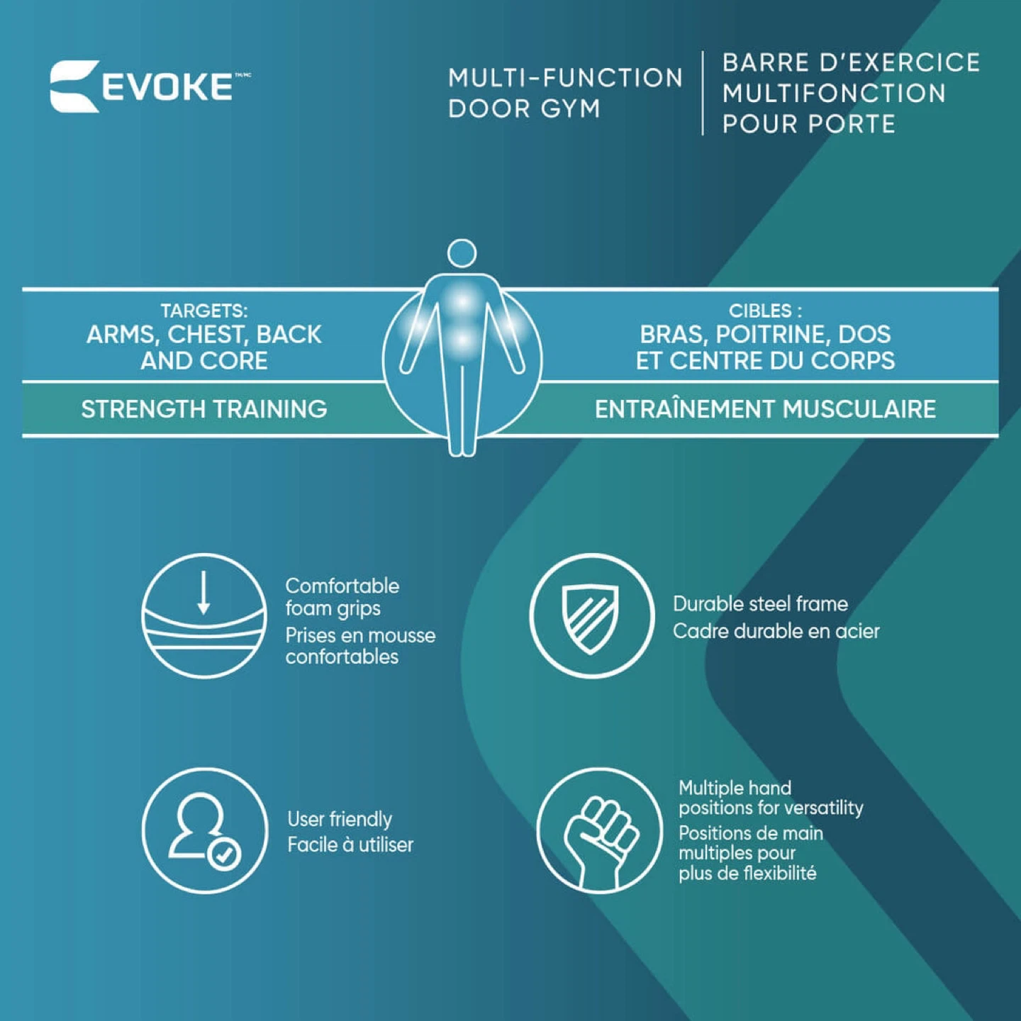 EVOKE Multi-Function Door Gym - photo 5
