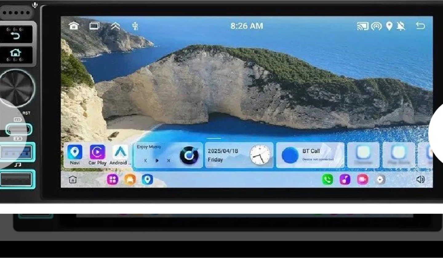 Android Car Stereo with Mirror Link