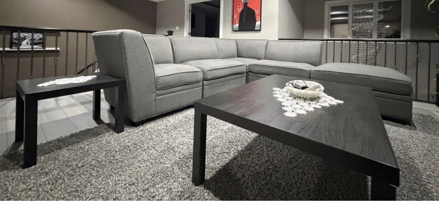 Grey Sectional Sofa - photo 4