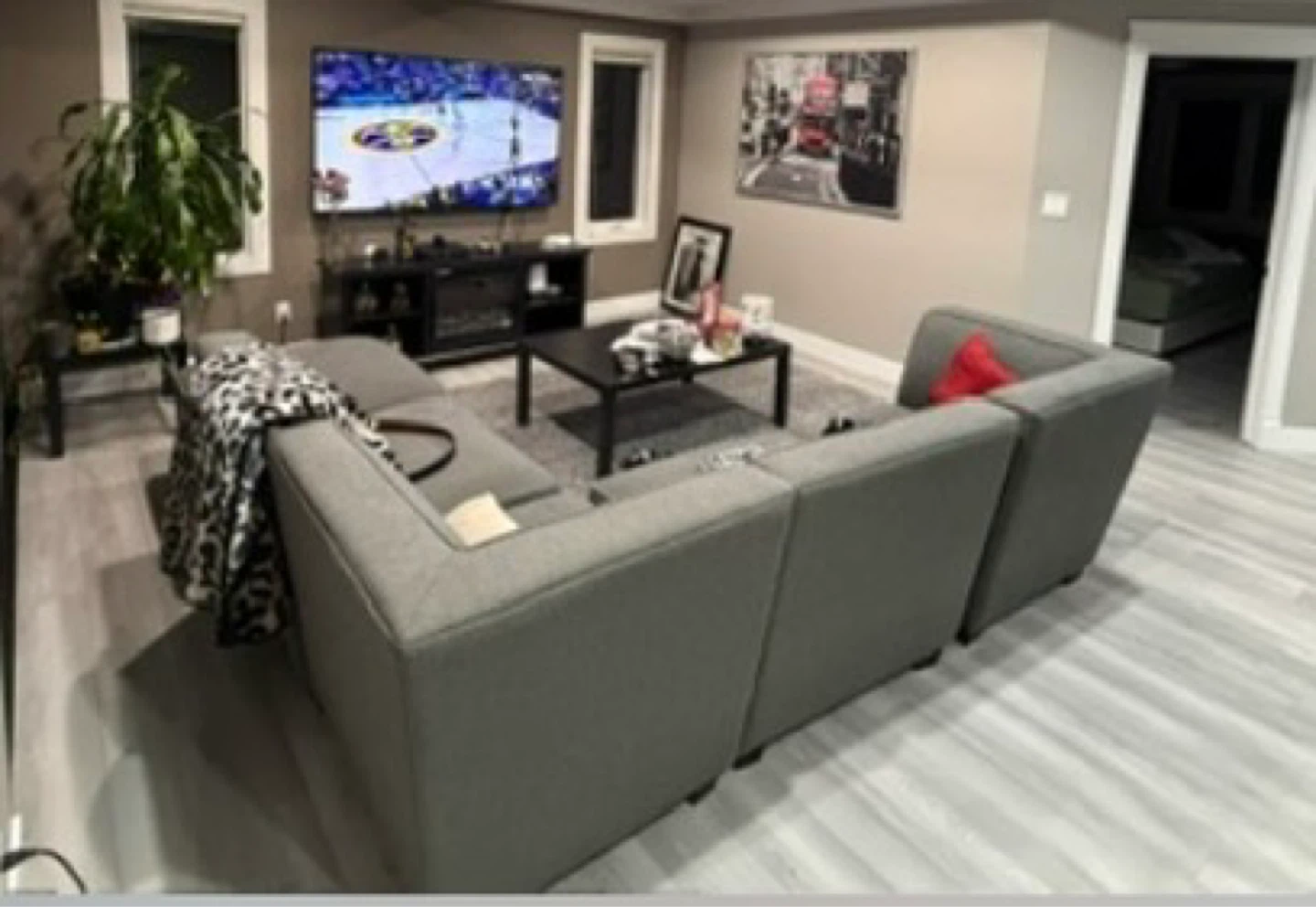 Grey Sectional Sofa - photo 5