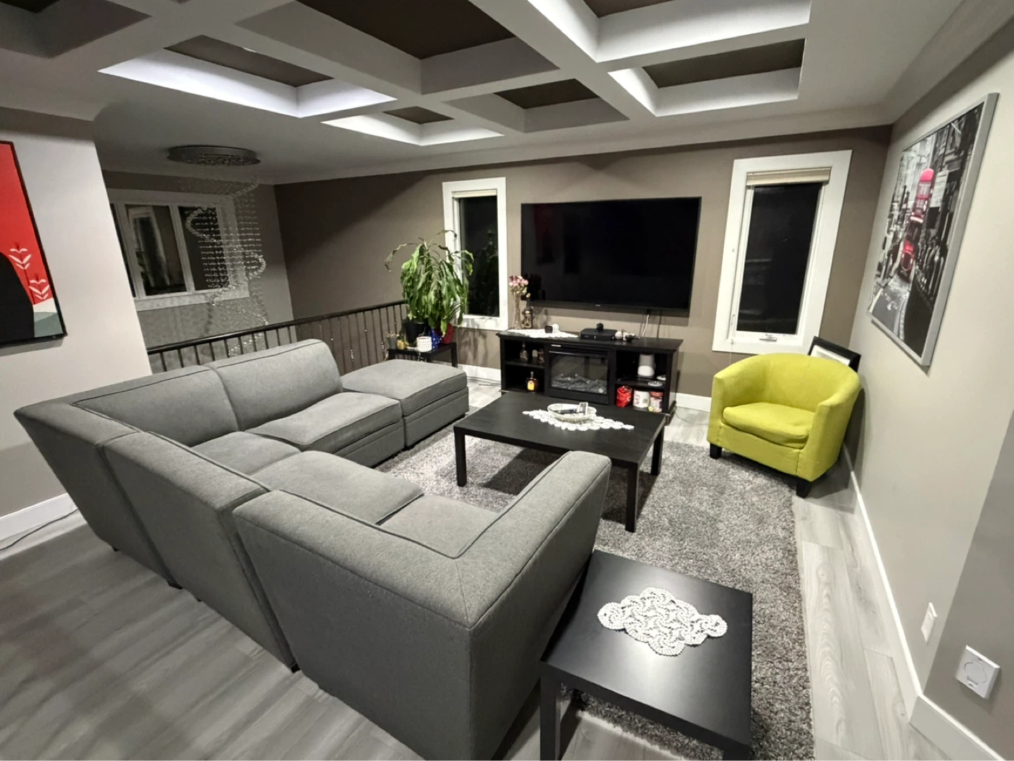 Grey Sectional Sofa