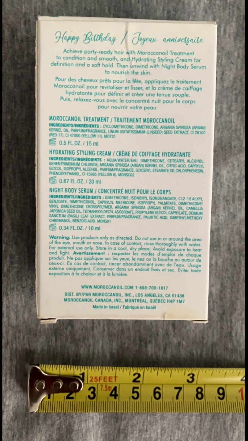 Moroccanoil Hydrating Styling Cream & Night Body Serum Travel🧴🧴 - photo 3