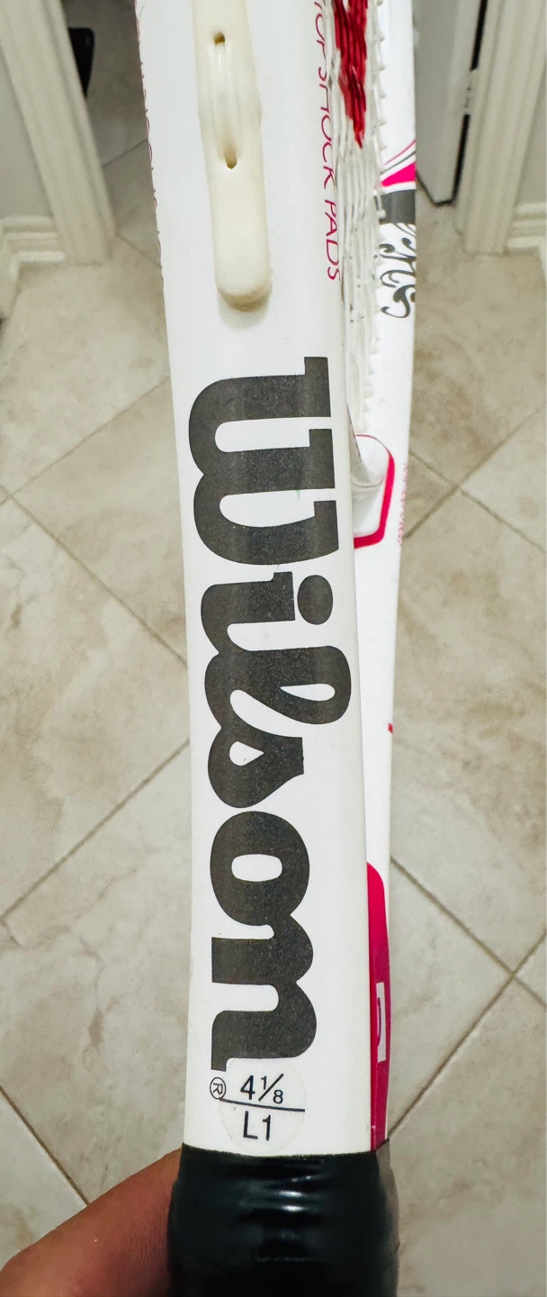 Wilson Tennis Racket - White/Pink $45/ Each - photo 3