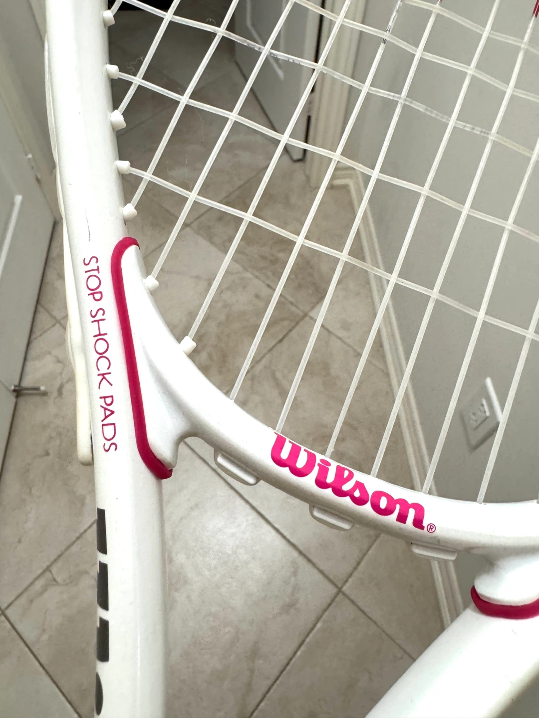 Wilson Tennis Racket - White/Pink $45/ Each - photo 4