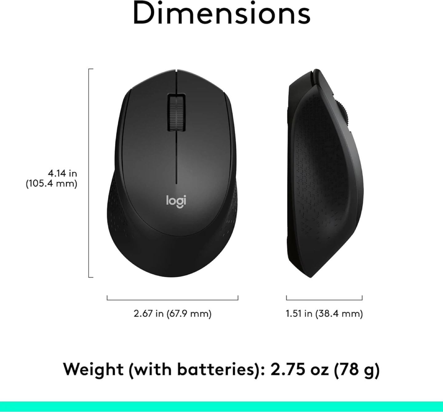 Logitech M330 Silent Wireless Mouse - photo 4