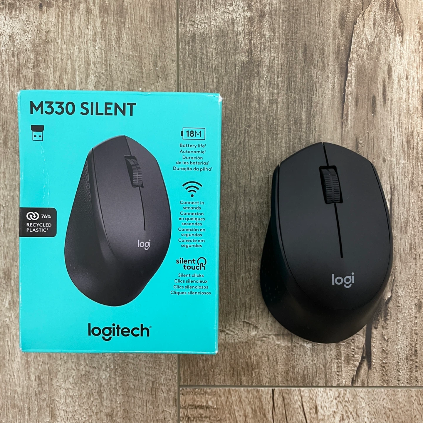 Logitech M330 Silent Wireless Mouse - photo 5