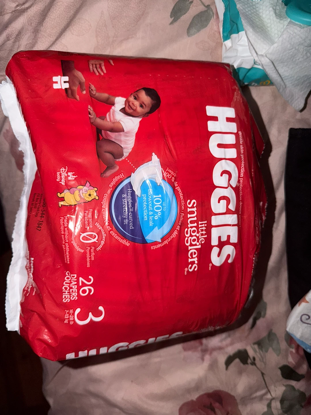Huggies Little Snugglers Diapers Size 3 (26 Count)