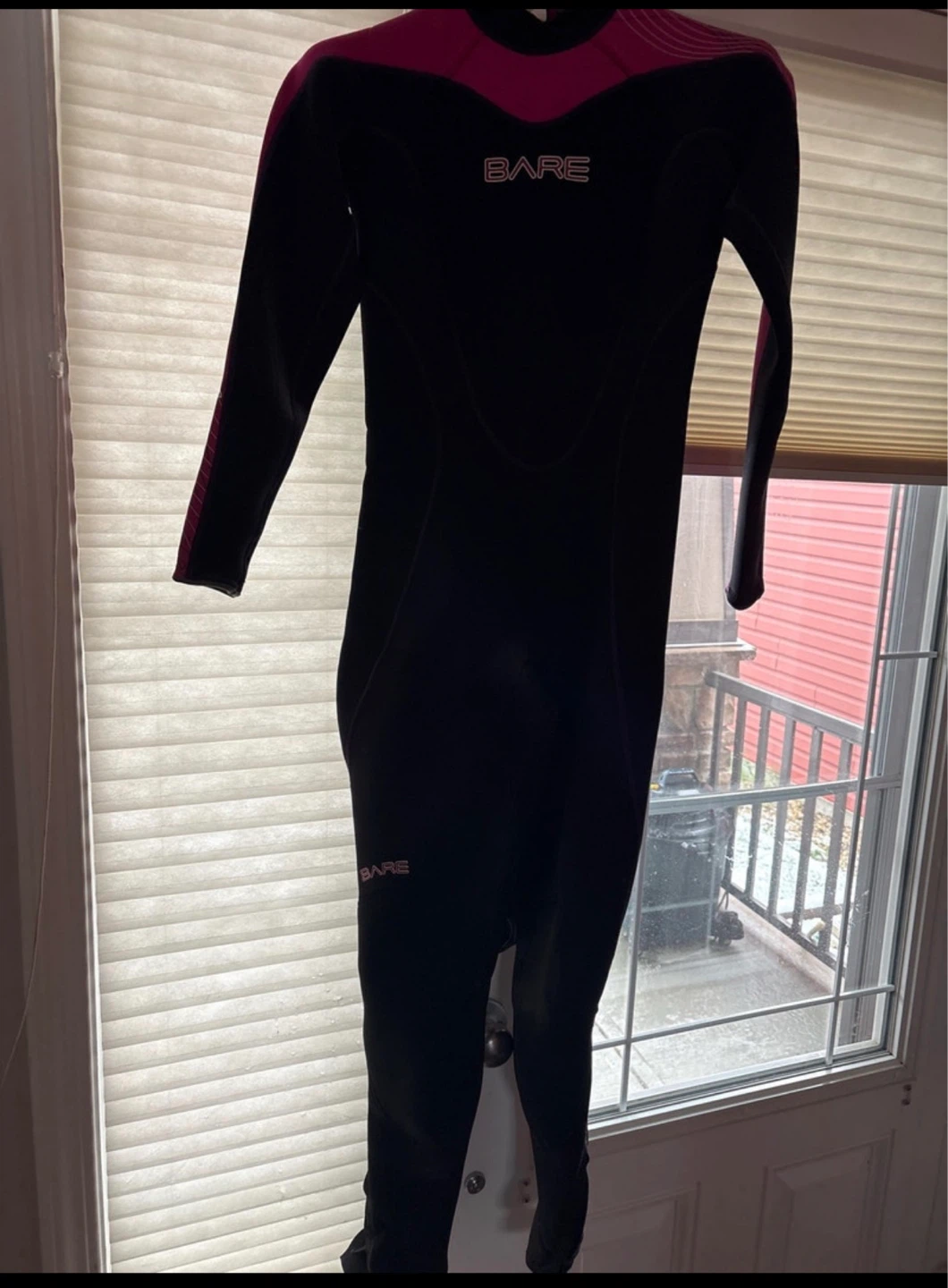 BARE 3mm Velocity Full Wetsuit - Women's Size 10 Pink
