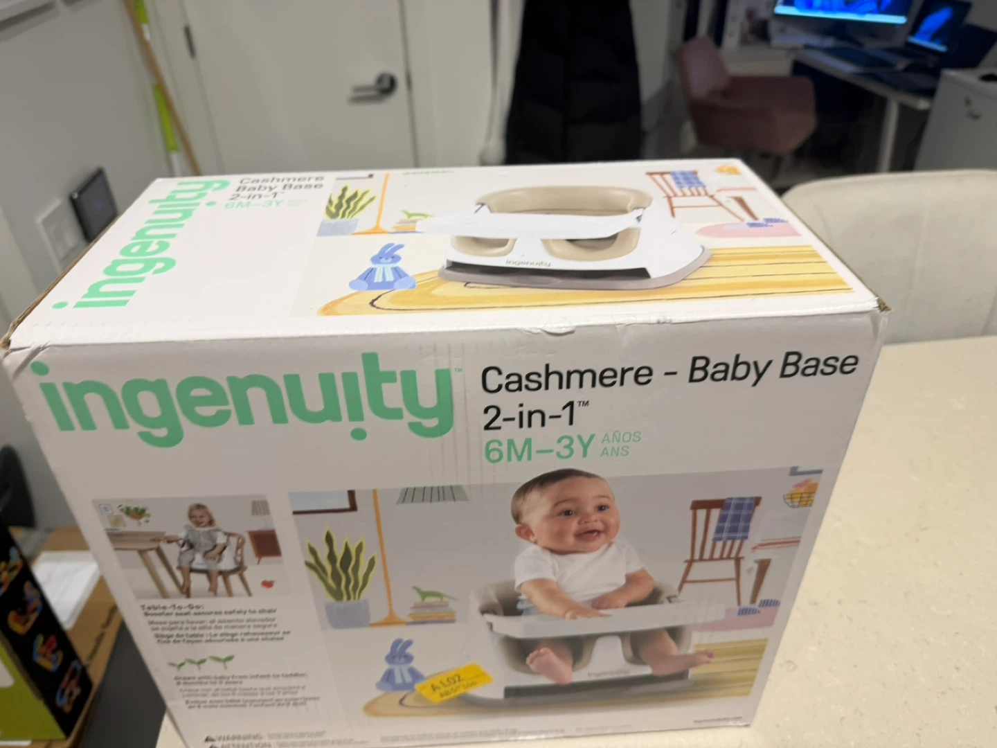 Ingenuity Cashmere Baby Base 2-in-1 Booster Seat - photo 3
