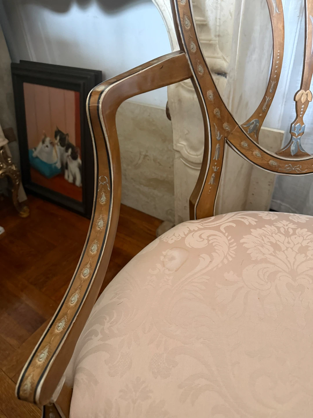 Vintage Hepplewhite Chair - photo 3