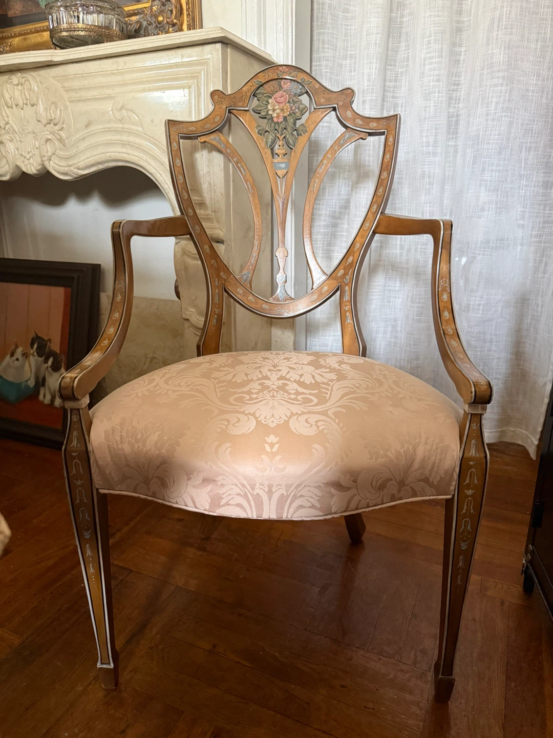 Vintage Hepplewhite Chair