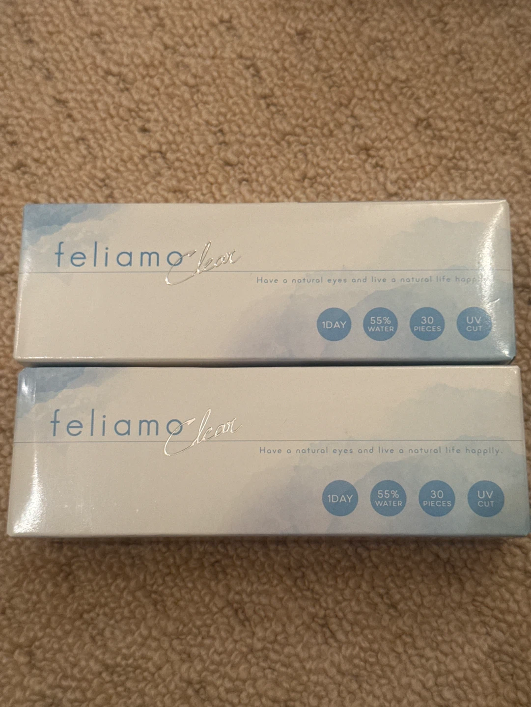 Japanese 1-DAY Soft Contact Lenses - 30 Pack - unopened boxes - photo 3