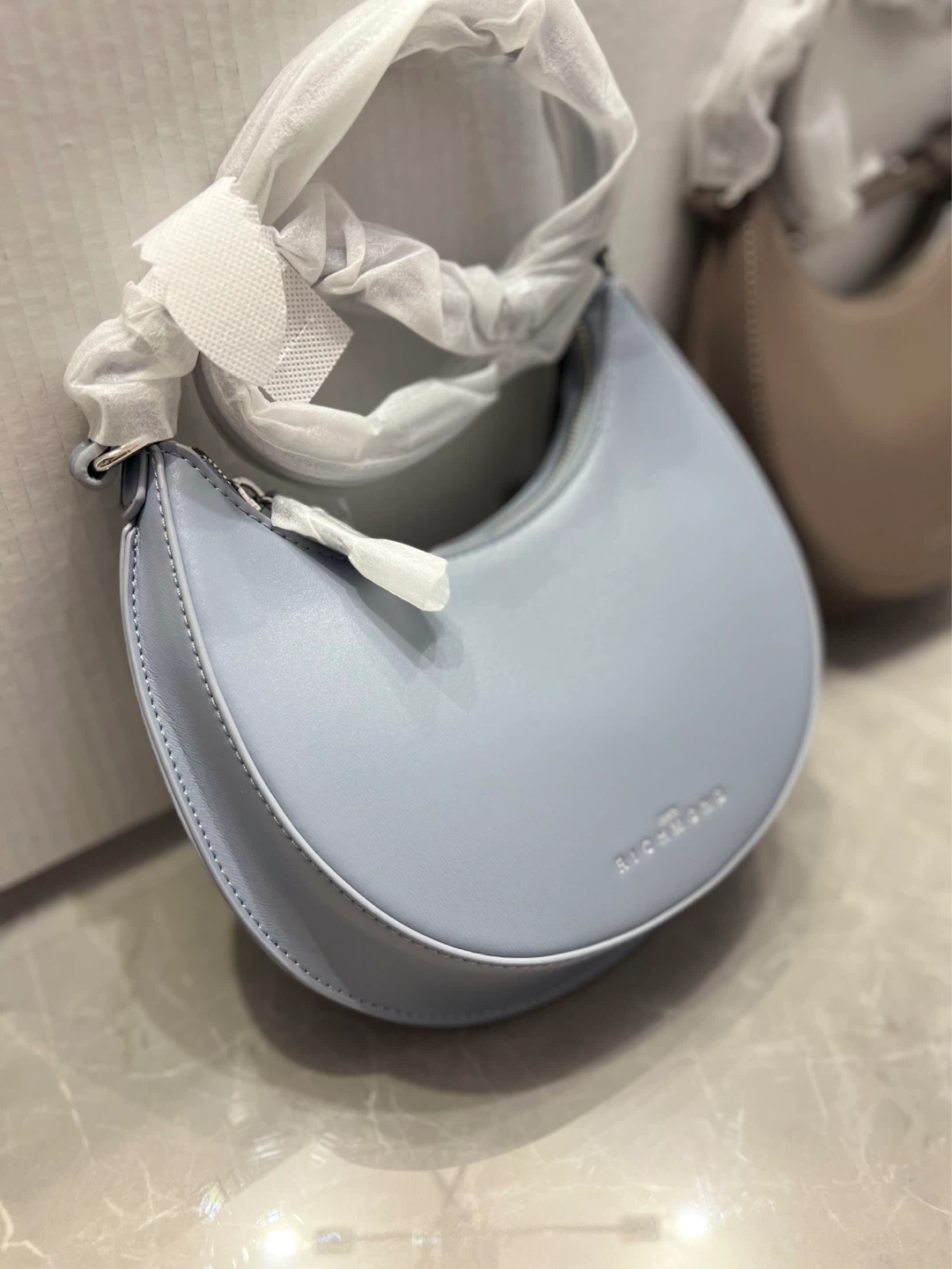 John Richmond Hobo Bag - Light Blue - photo 2