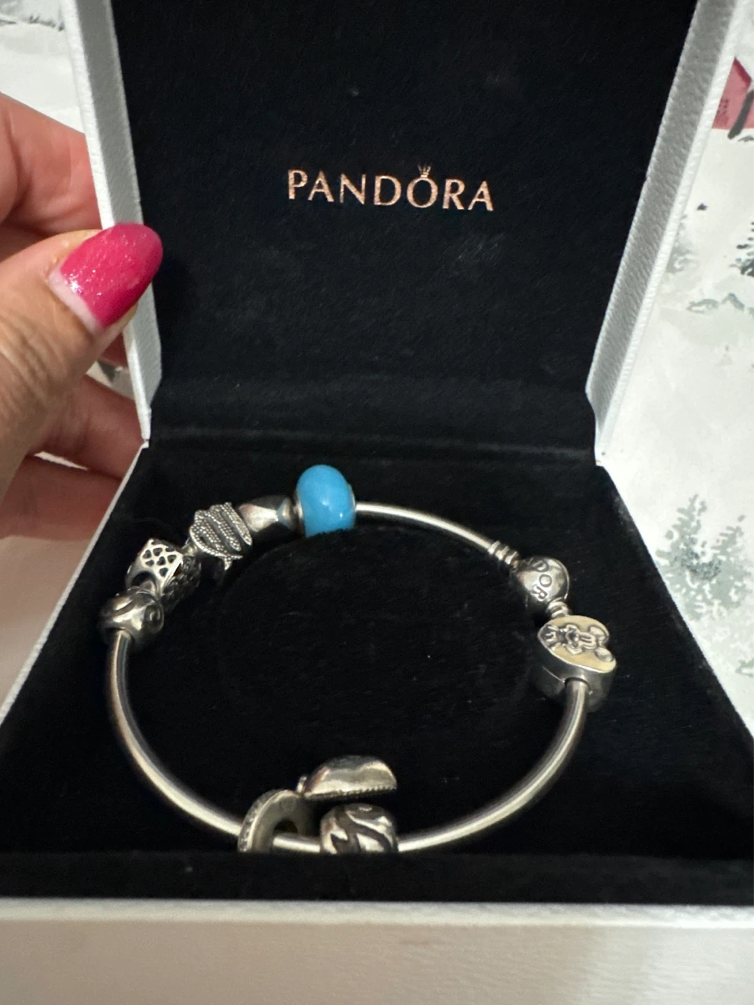 Pandora Charm Bracelet with Charms - photo 3