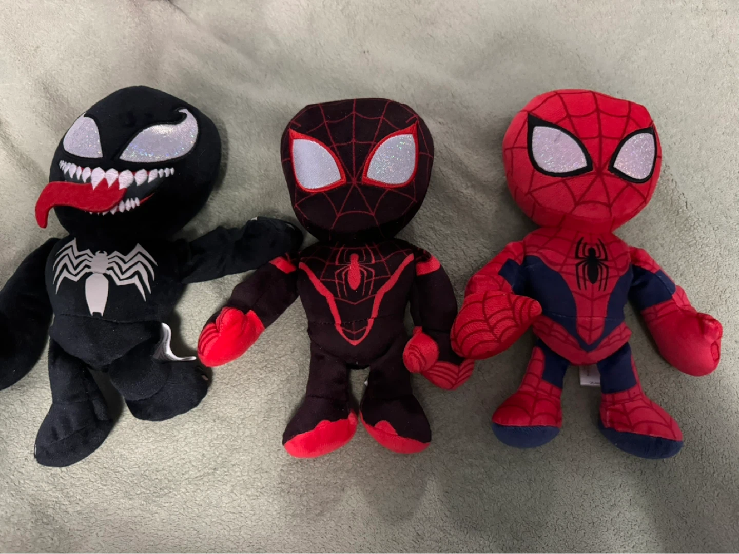 Spider-Man and Venom Plush Toys