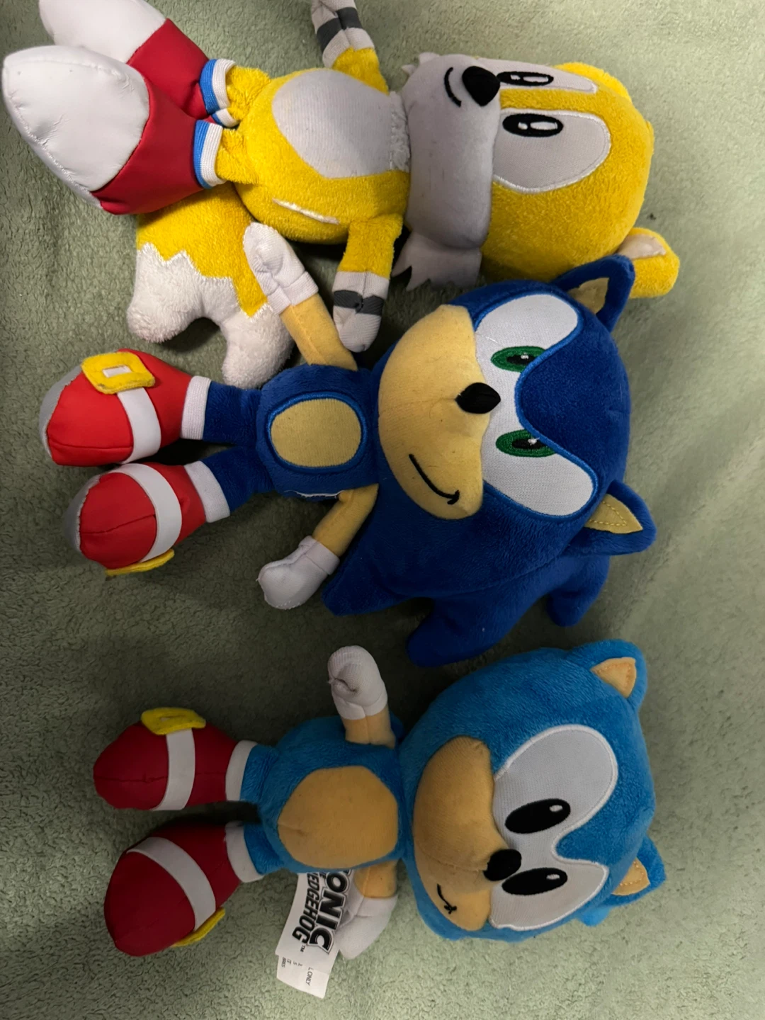 Sonic the Hedgehog Plush Toys (Set of 3)