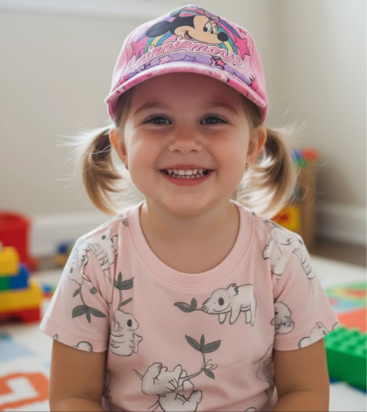 Kids Pink Koala T-Shirt size 5 kids
