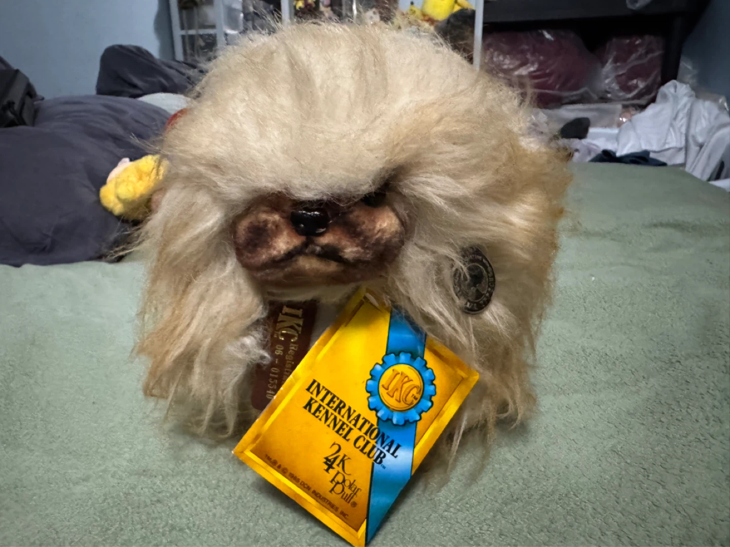 Vintage International Kennel Club 24K Polar Puffs Stuffed Dog