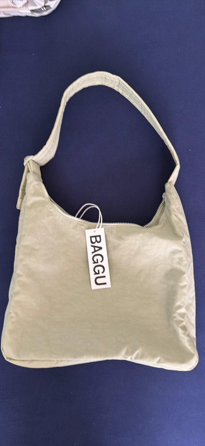 BAGGU Nylon Shoulder Bag - Celadon