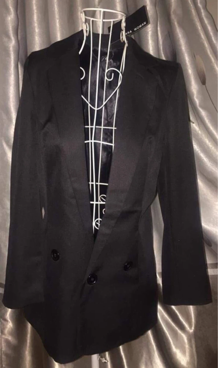 ZARA WOMAN Black Blazer - photo 2