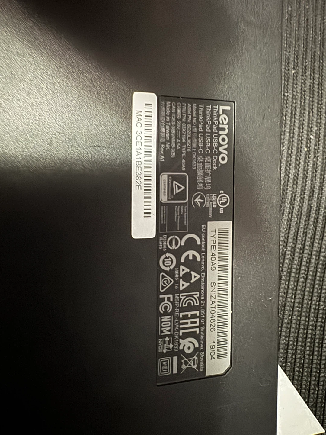 Lenovo ThinkPad USB-C Docking Station - photo 4