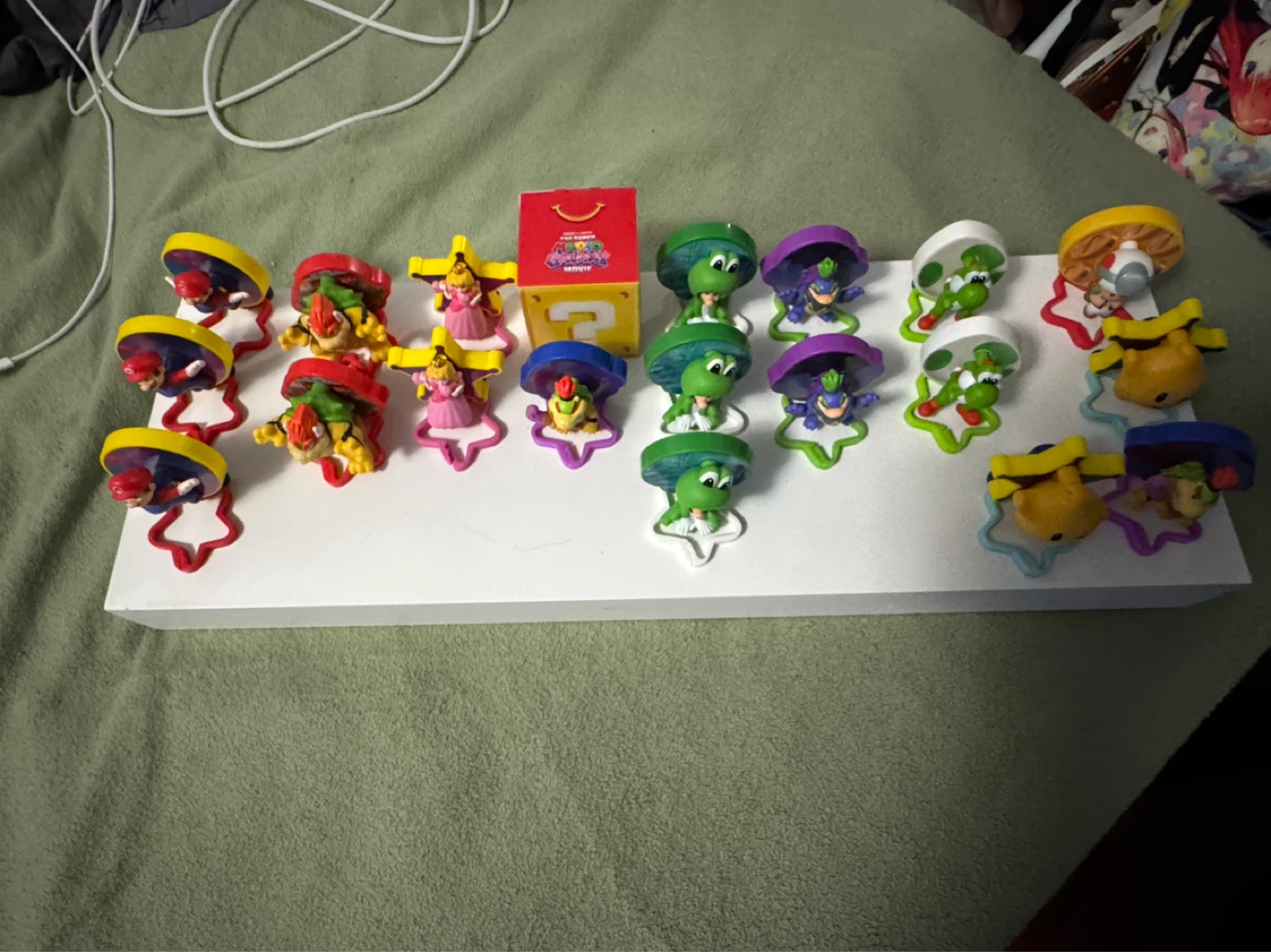 Nintendo Mario Movie Happy Meal Toys Collection