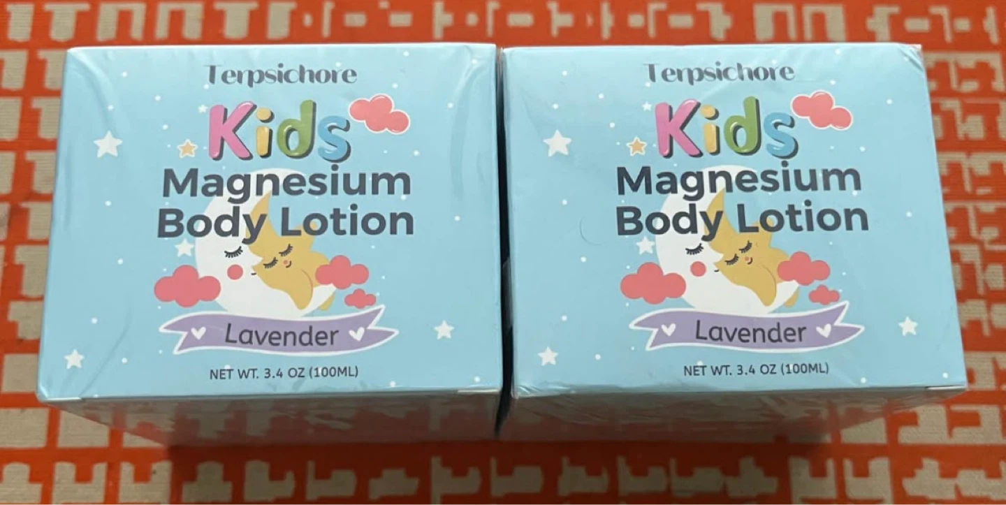 Terpsichore Kids Magnesium Body Lotion - Lavender - 3.4 OZ