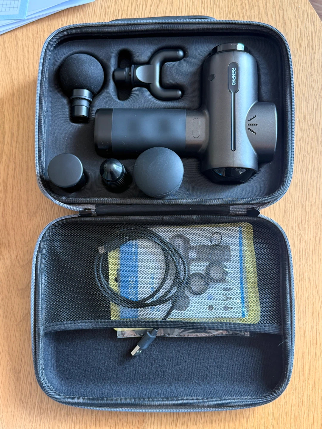 RENPHO Massage Gun with 5 Attachments - photo 2