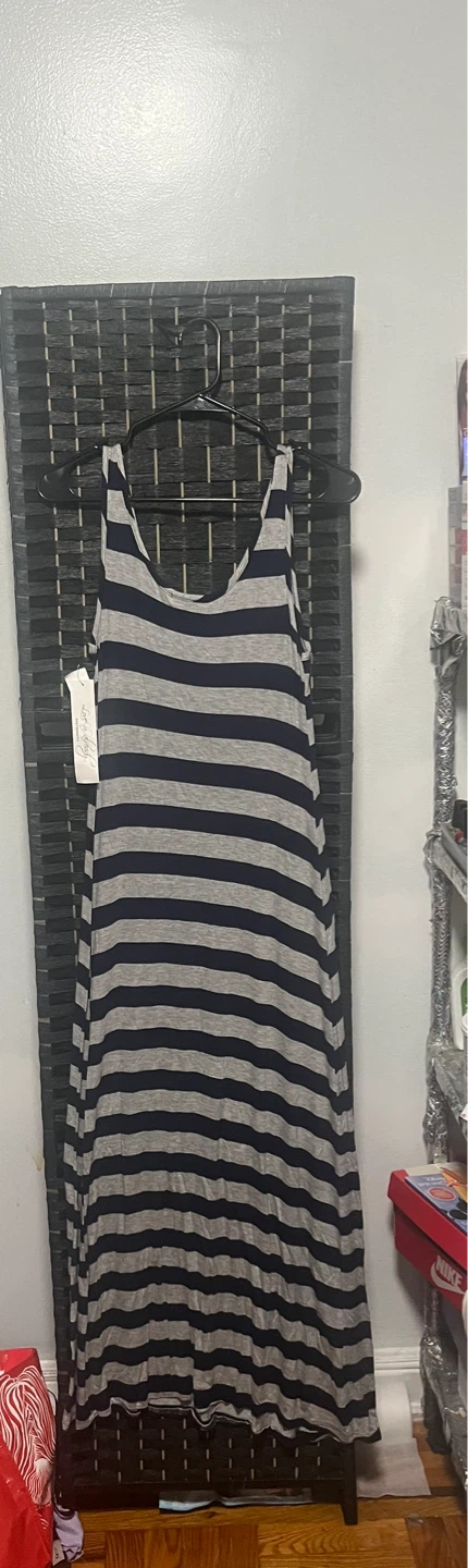 Love Indulge Maternity Striped Maxi Dress - photo 2