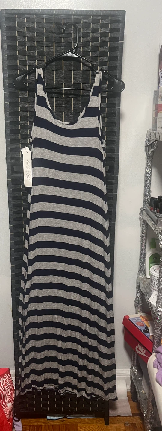 Love Indulge Maternity Striped Maxi Dress - photo 3