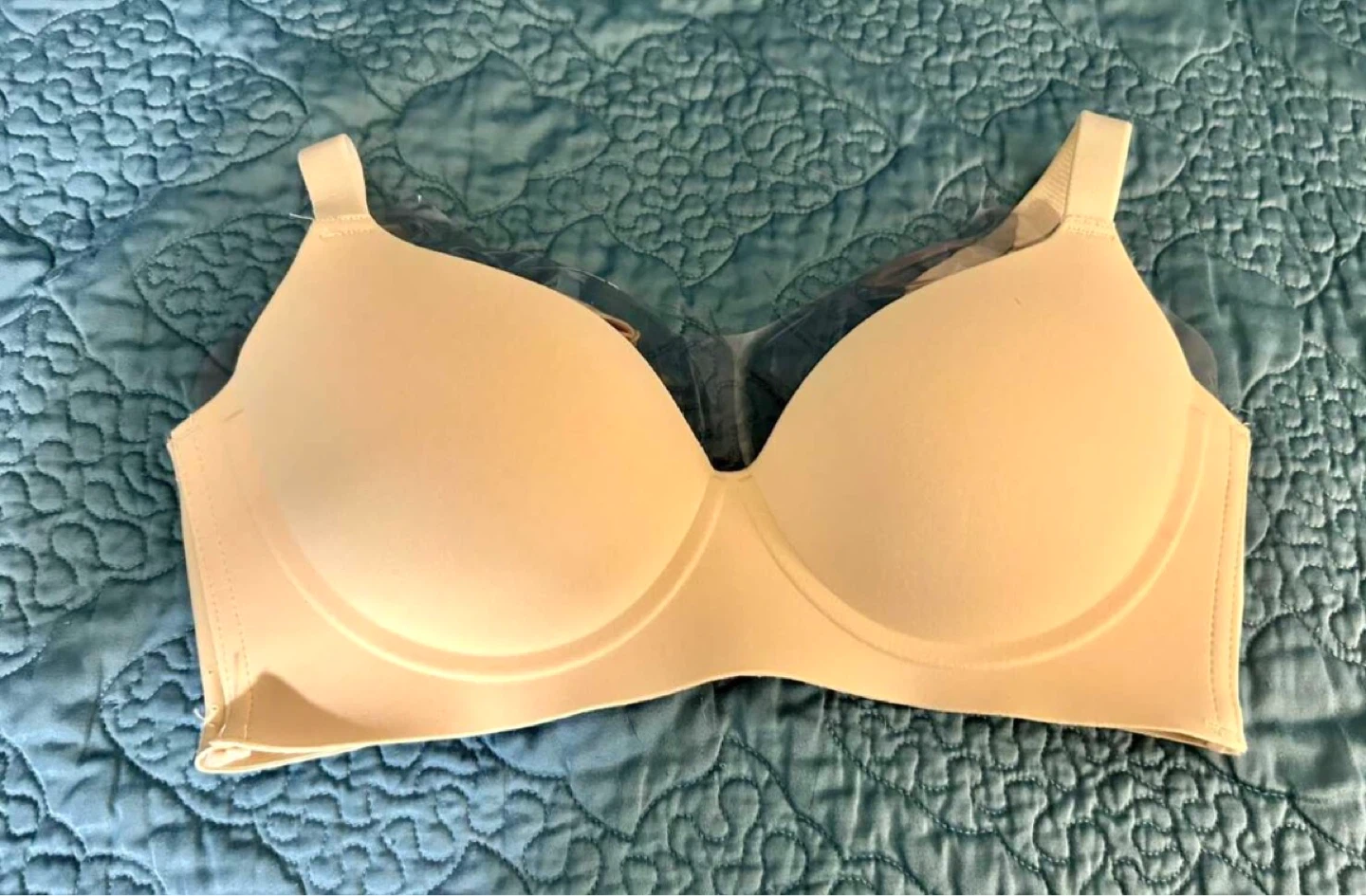 Beige Wire-Free Bra