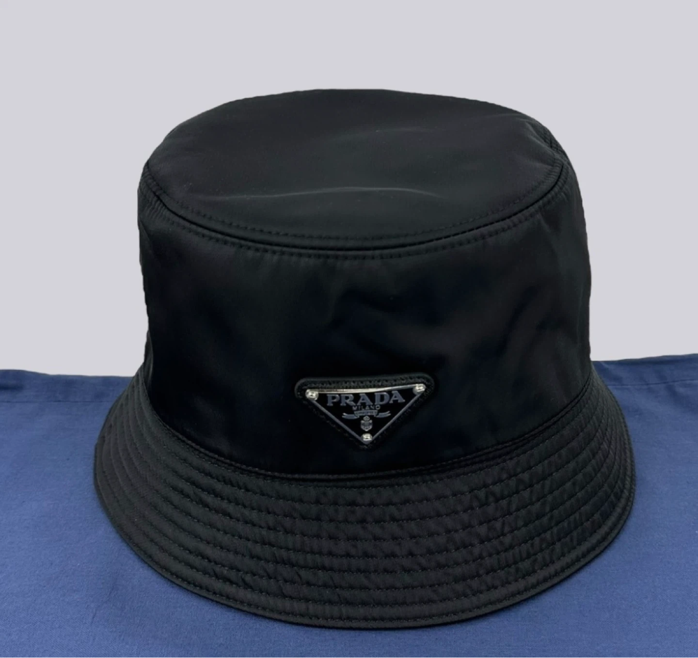 Prada Black Nylon Bucket Hat - photo 2
