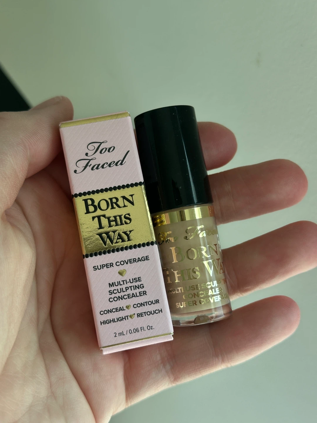 Too Faced Born This Way Multi-Use Sculpting Concealer in Almond - photo 2