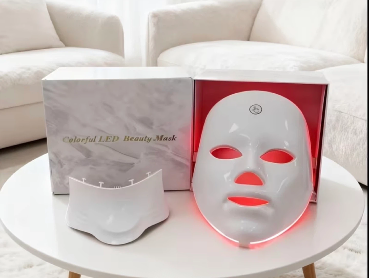Brand-New 7-Color LED Face and Neck Mask. - photo 3