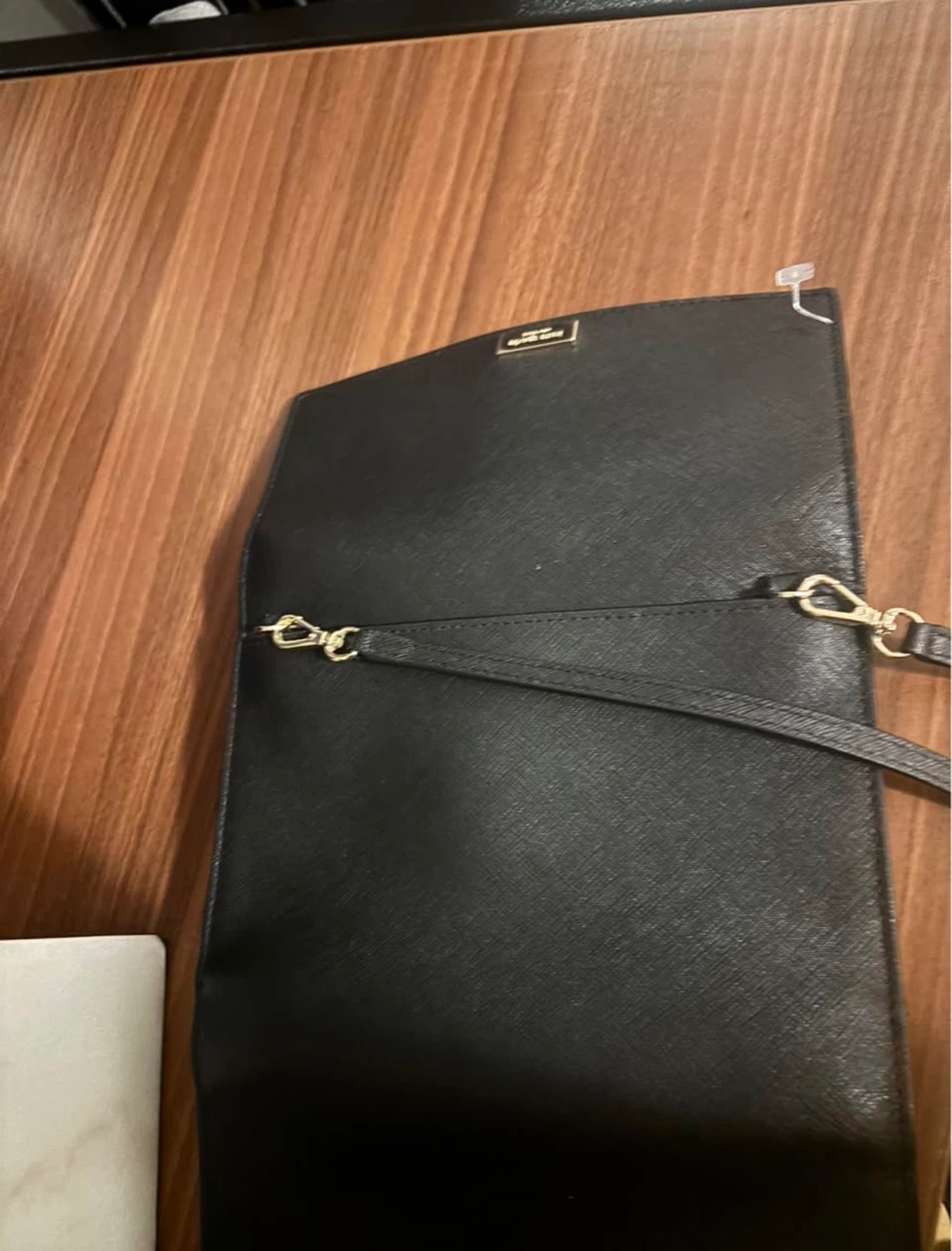Kate Spade Black Saffiano Leather Wallet Clutch - photo 4