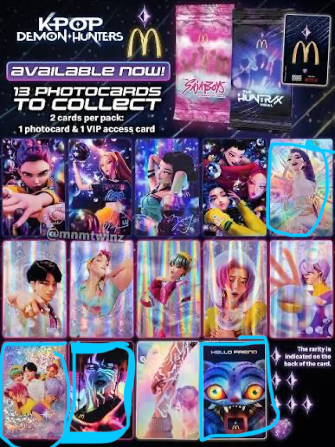 McDonald’s Kpop Demon Hunters Cards Trade/Sell - photo 2