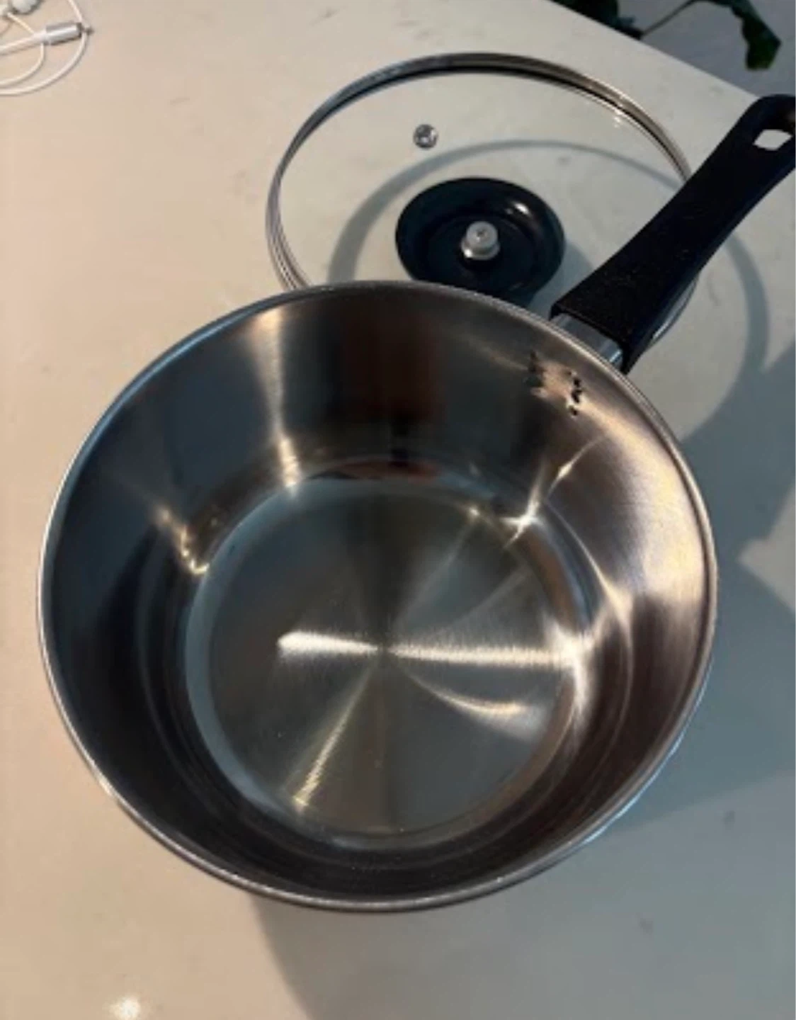 Stainless Steel Saucepan with Lid
