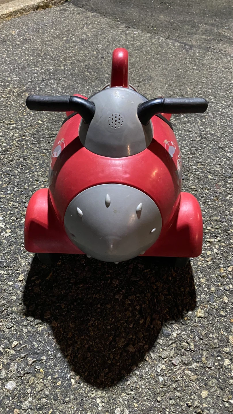 Radio Flyer Red Airplane Ride-On Toy